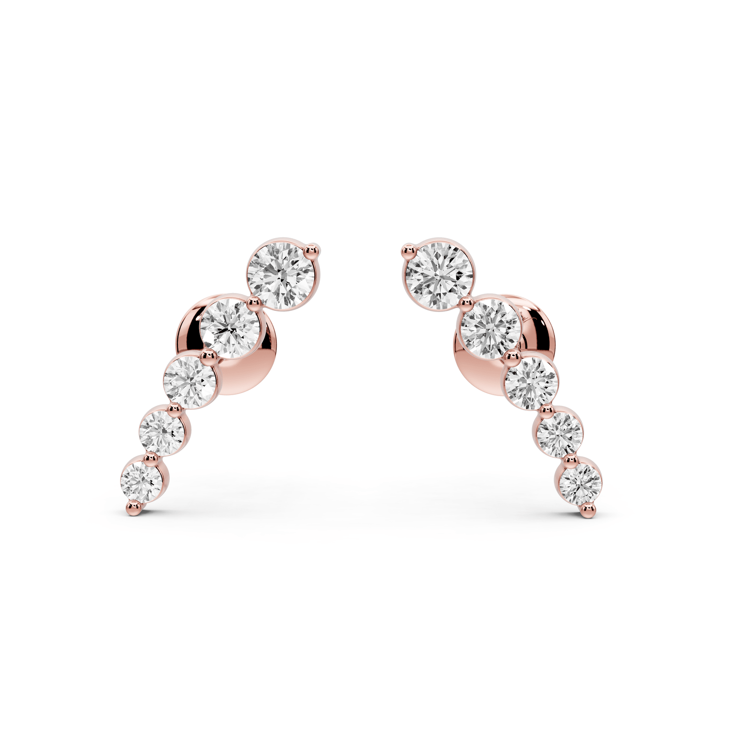 Daphne Earrings Rose Gold - Mr. Alex Jewelry