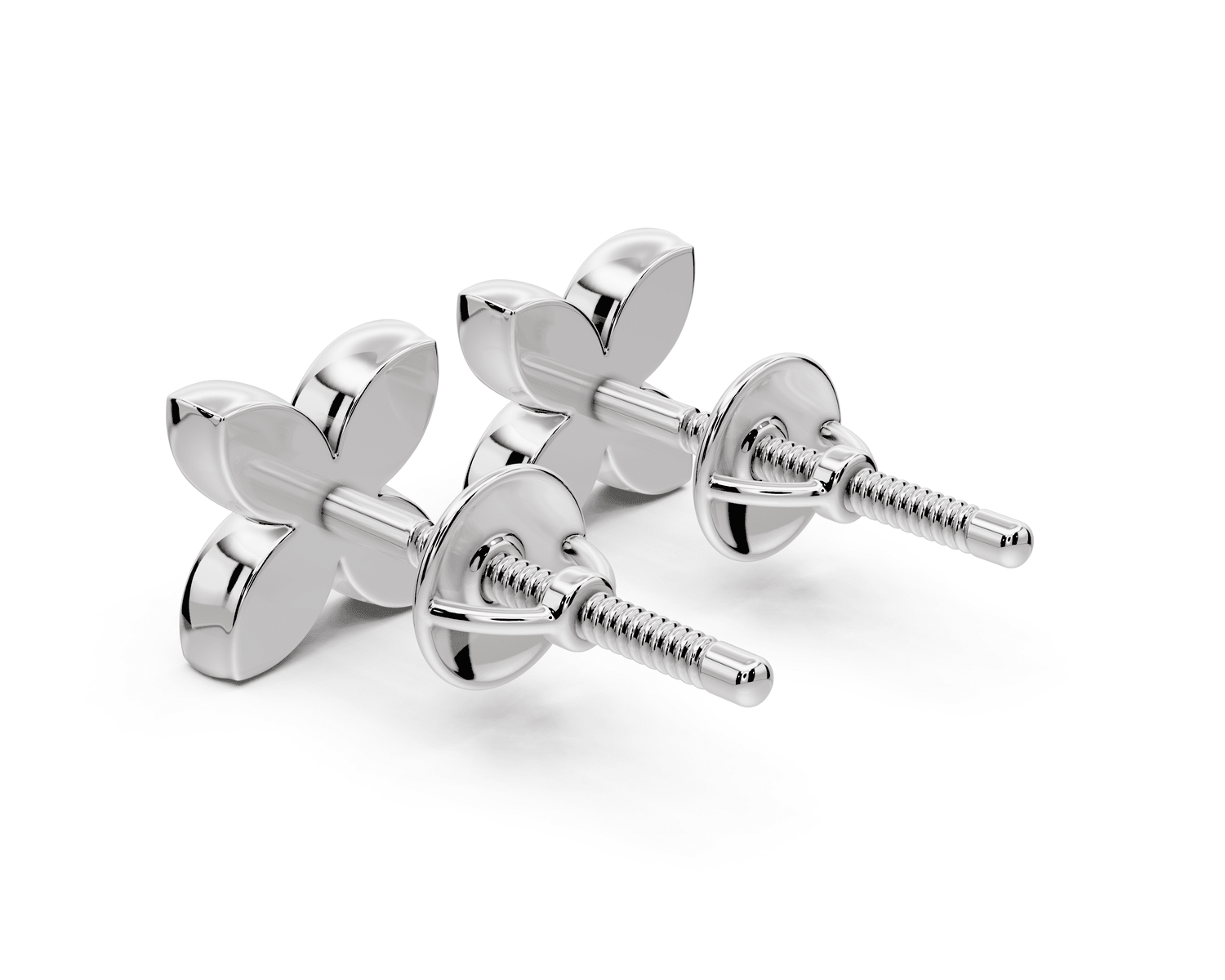 Elle Earrings White Gold - Mr. Alex Jewelry