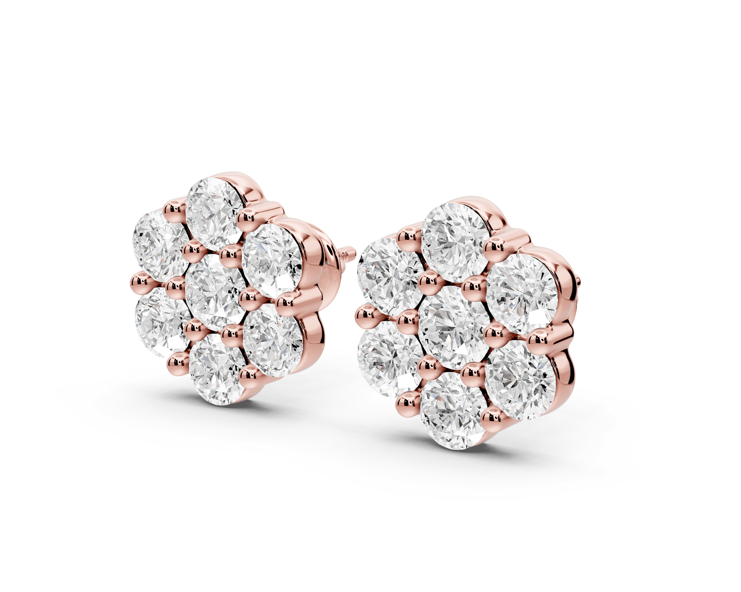 Eva Earrings Rose Gold - Mr. Alex Jewelry