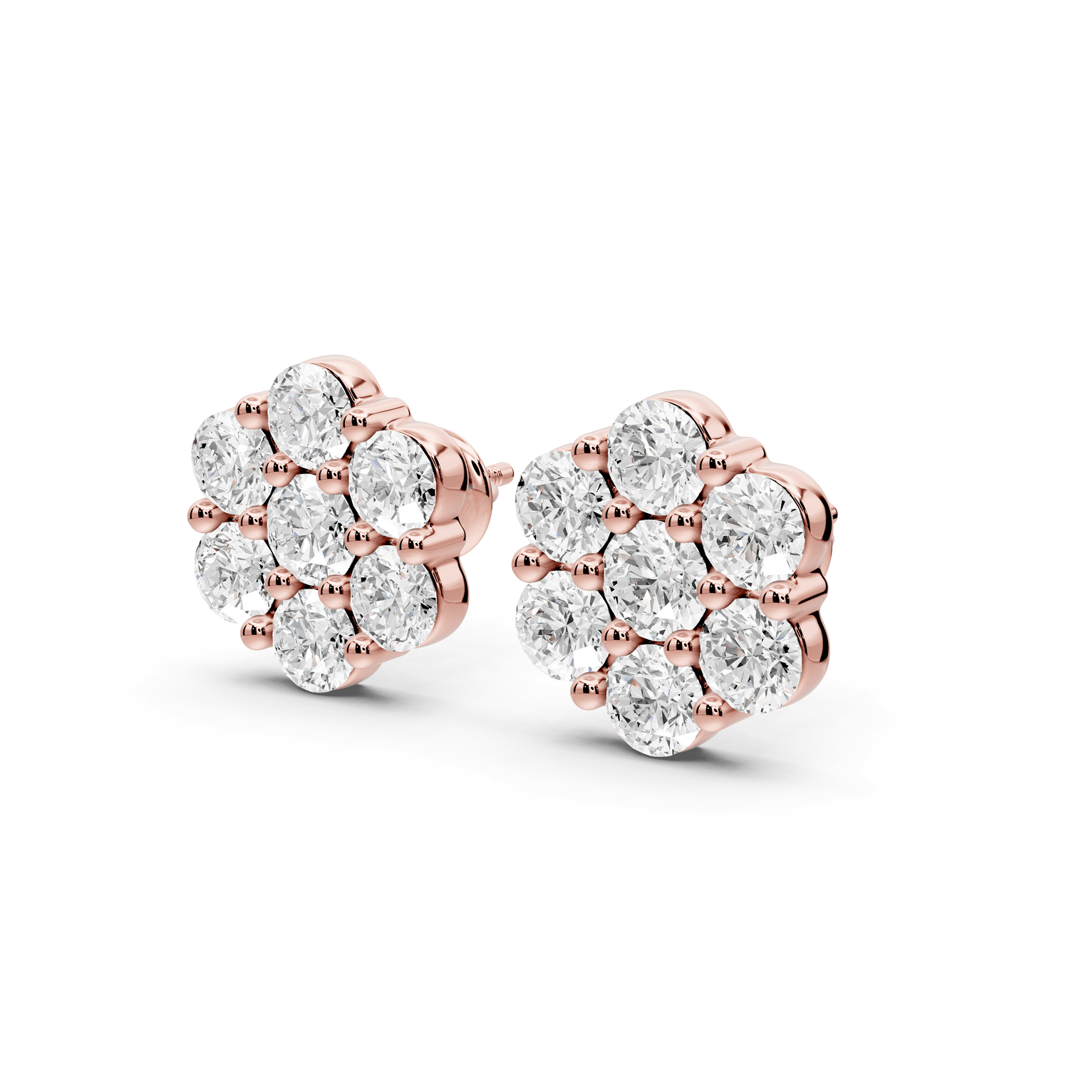 Eva Earrings Rose Gold - Mr. Alex Jewelry