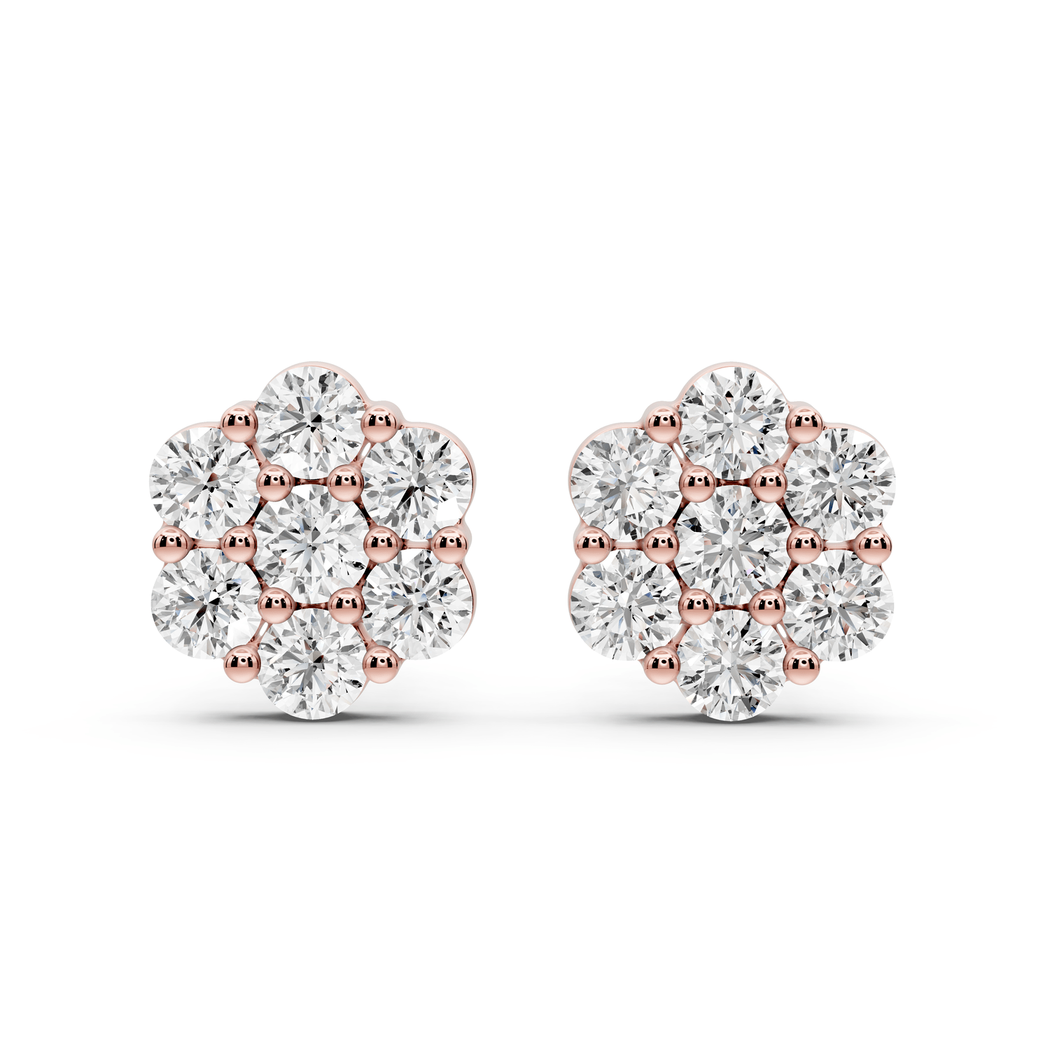 Eva Earrings Rose Gold - Mr. Alex Jewelry