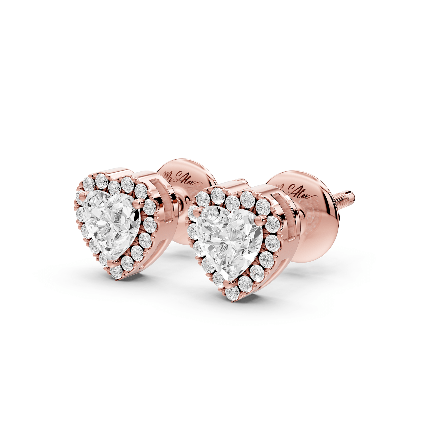 Freya Earrings Rose Gold - Mr. Alex Jewelry