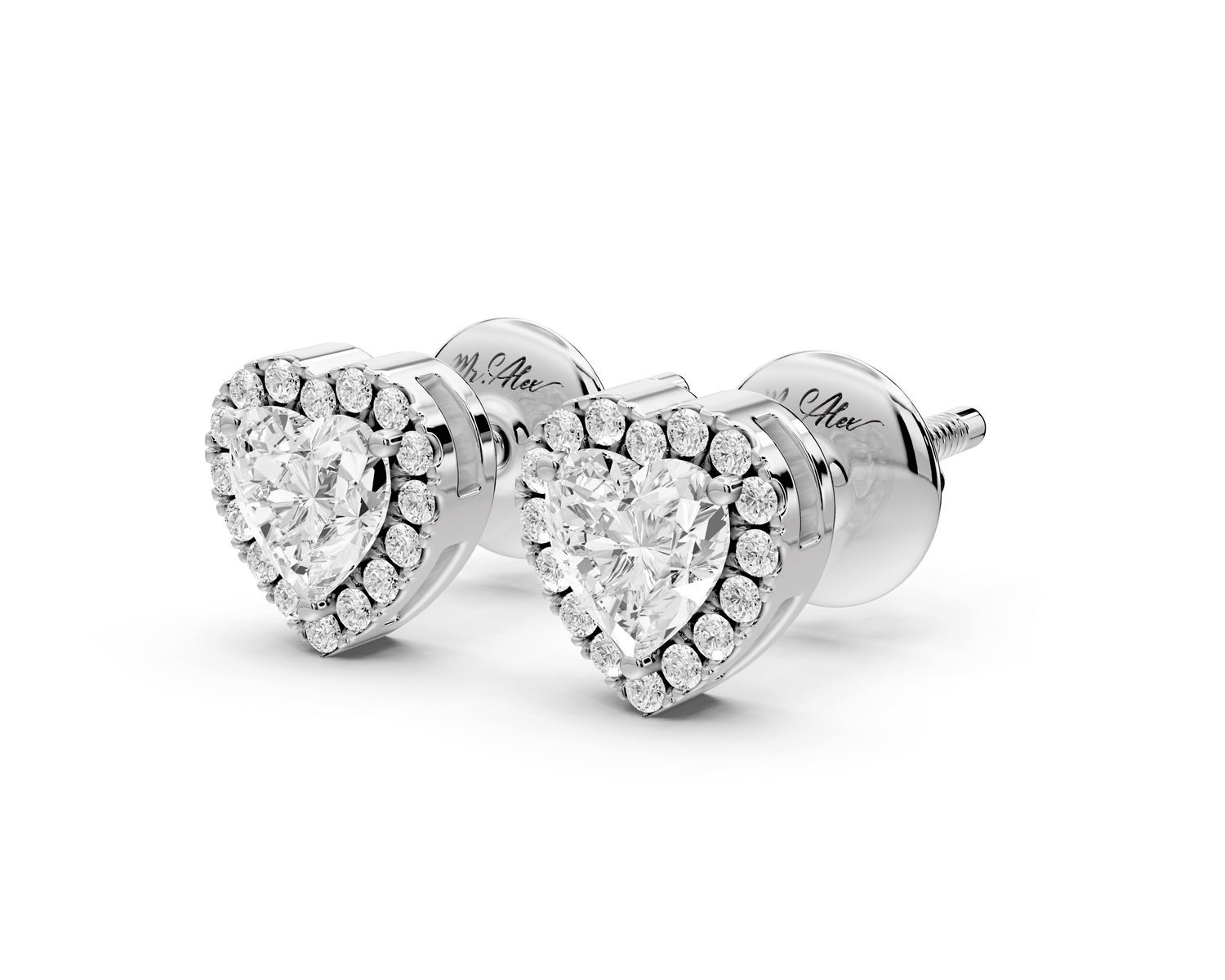 Freya Earrings White Gold - Mr. Alex Jewelry