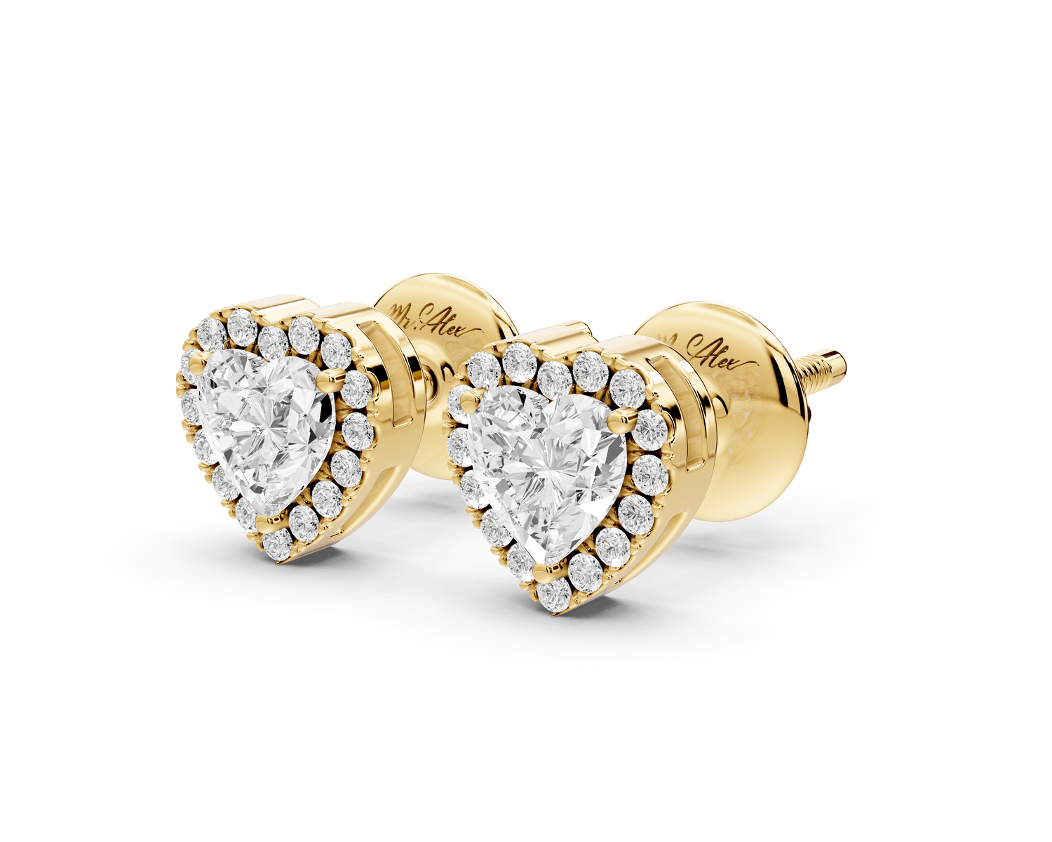 Freya Earrings Yellow Gold - Mr. Alex Jewelry