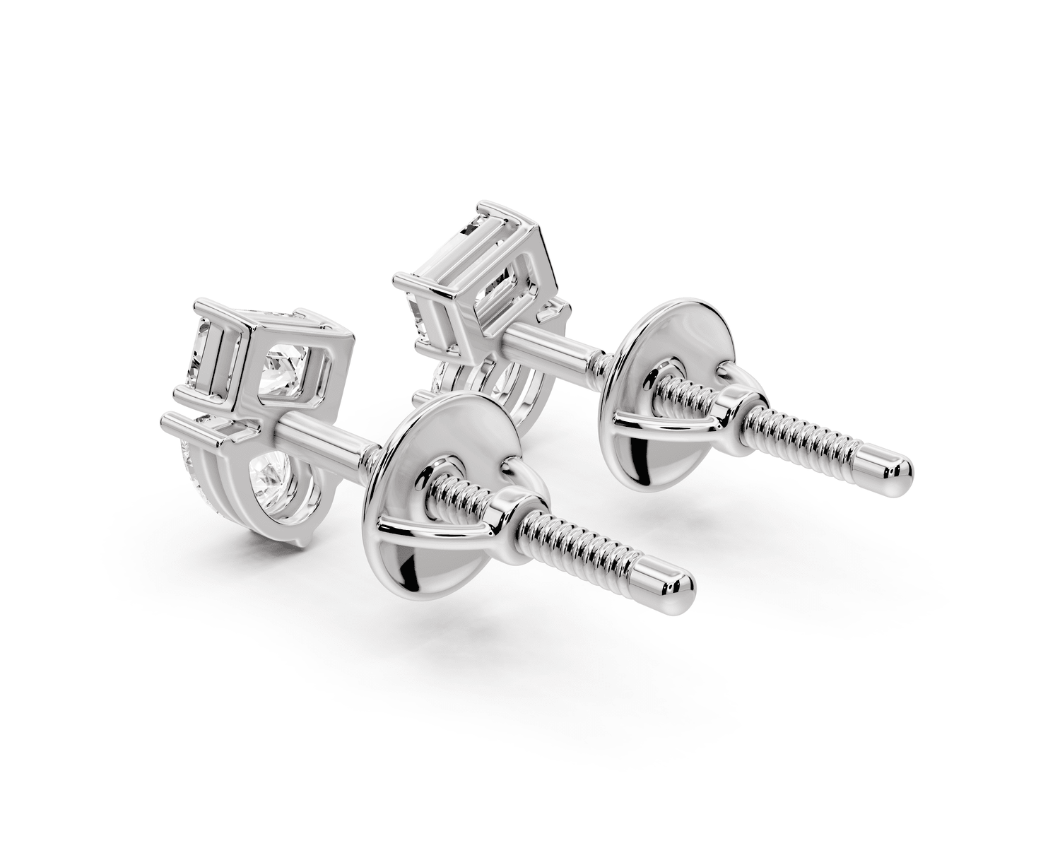 Gia Earrings White Gold - Mr. Alex Jewelry