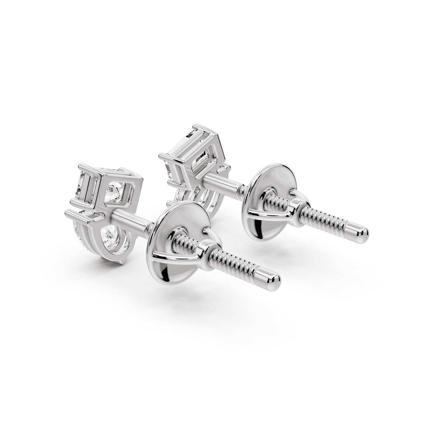 Gia Earrings White Gold - Mr. Alex Jewelry
