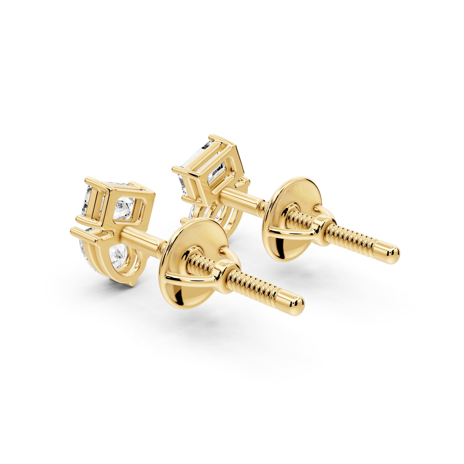 Gia Earrings Yellow Gold - Mr. Alex Jewelry