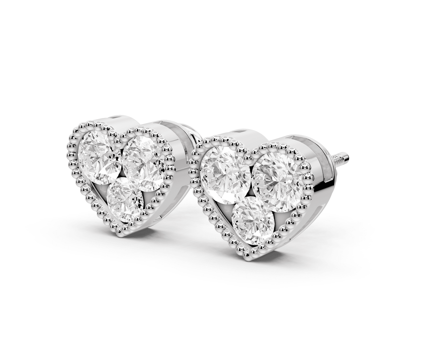 Hazel Earrings White Gold - Mr. Alex Jewelry