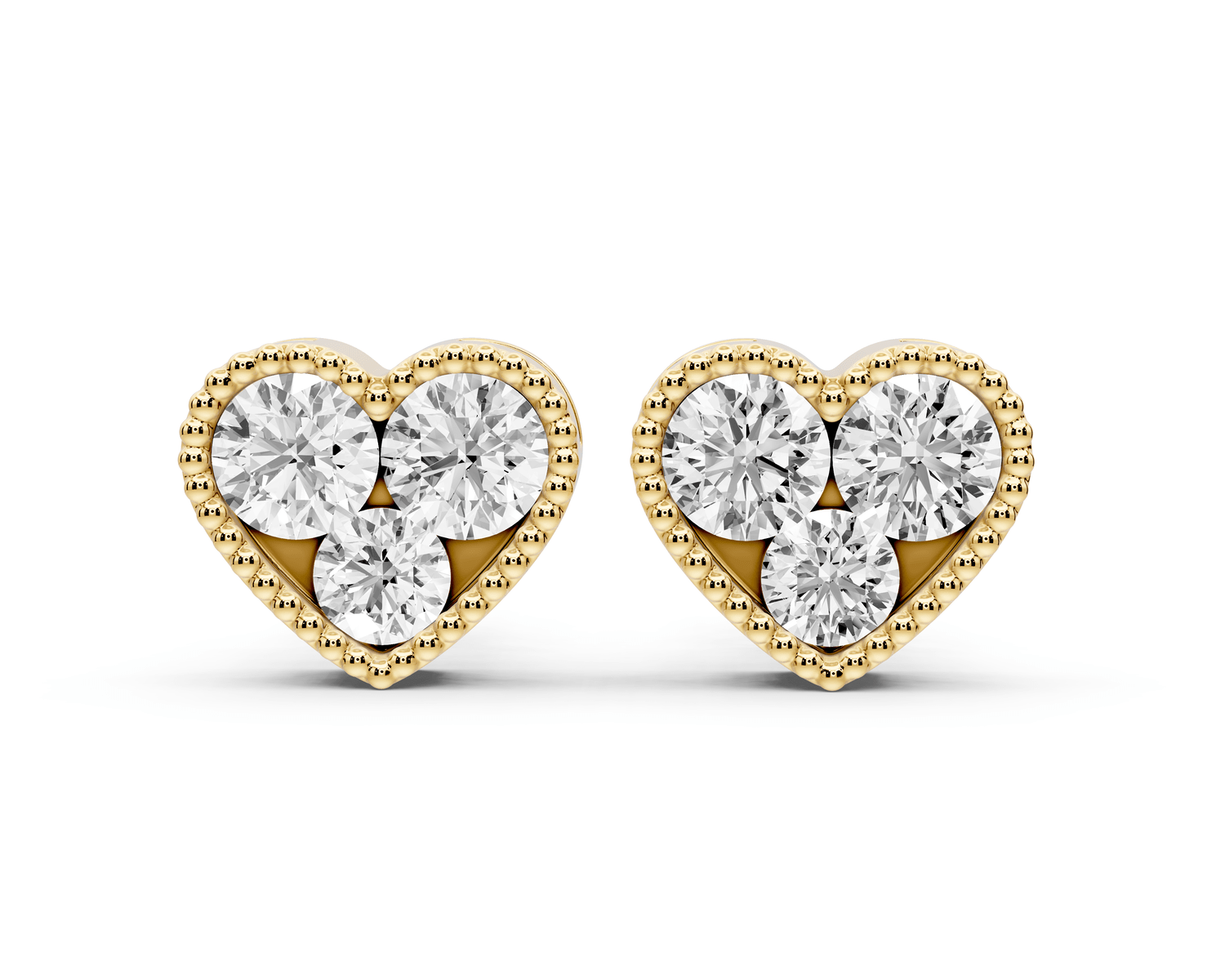 Hazel Earrings Yellow Gold - Mr. Alex Jewelry