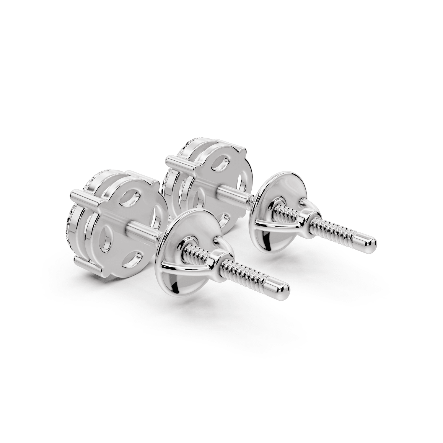 Isla Earrings White Gold - Mr. Alex Jewelry