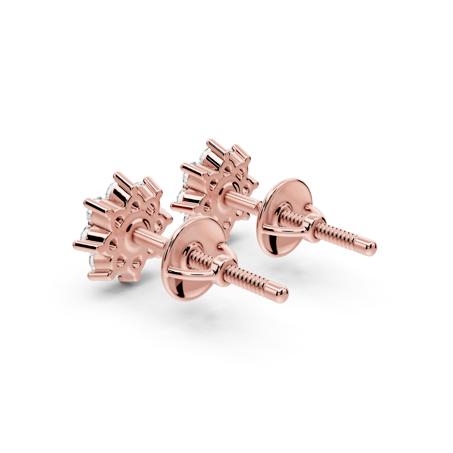 Ivy Earrings Rose Gold - Mr. Alex Jewelry