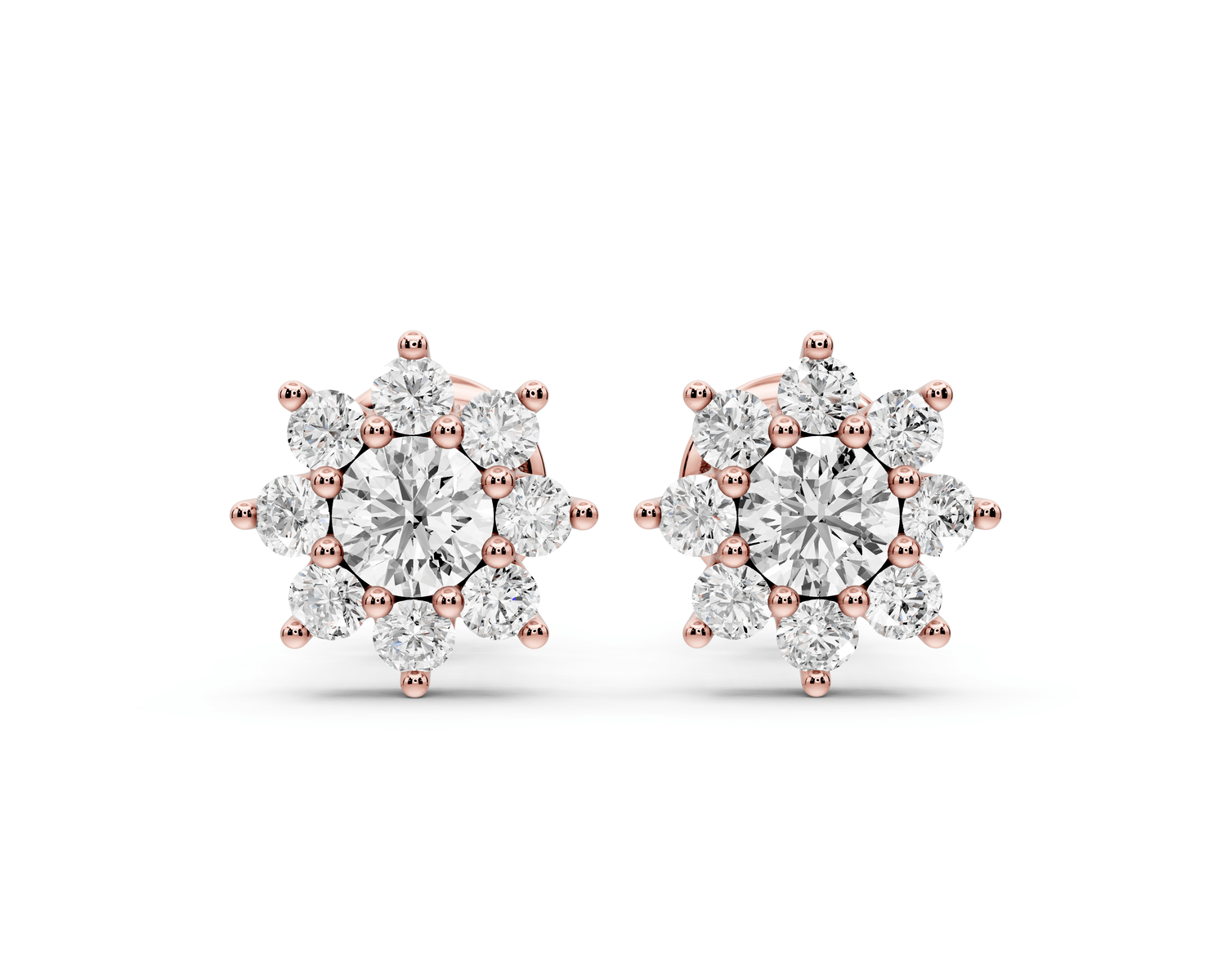 Ivy Earrings Rose Gold - Mr. Alex Jewelry