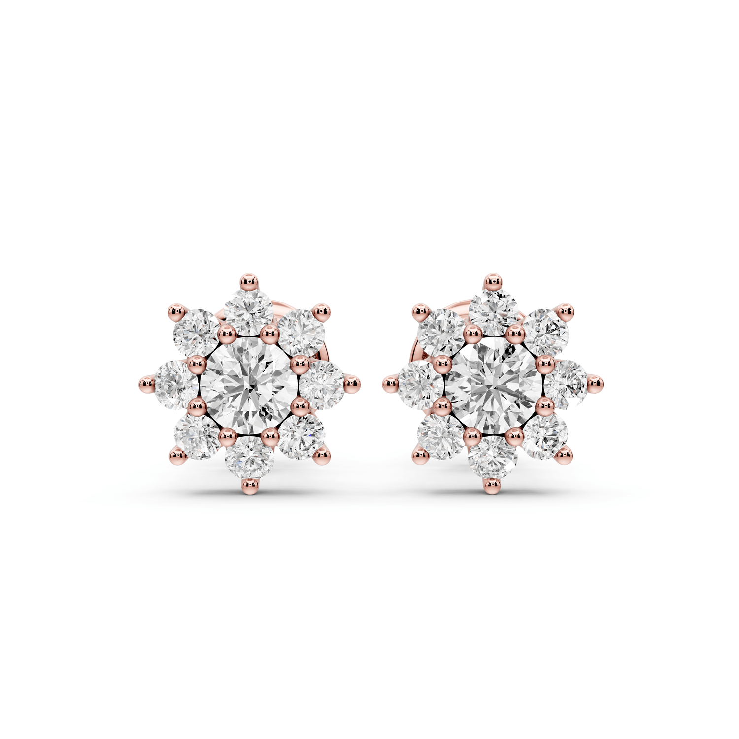 Ivy Earrings Rose Gold - Mr. Alex Jewelry