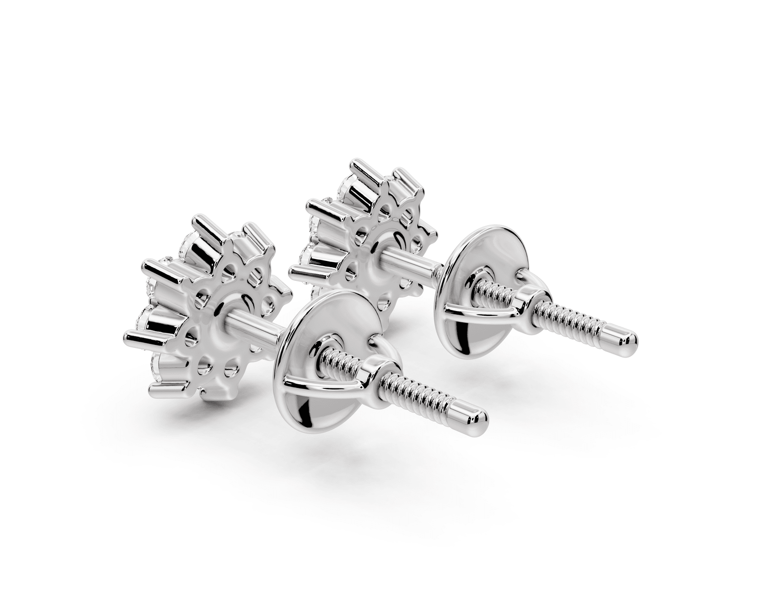 Ivy Earrings White Gold - Mr. Alex Jewelry