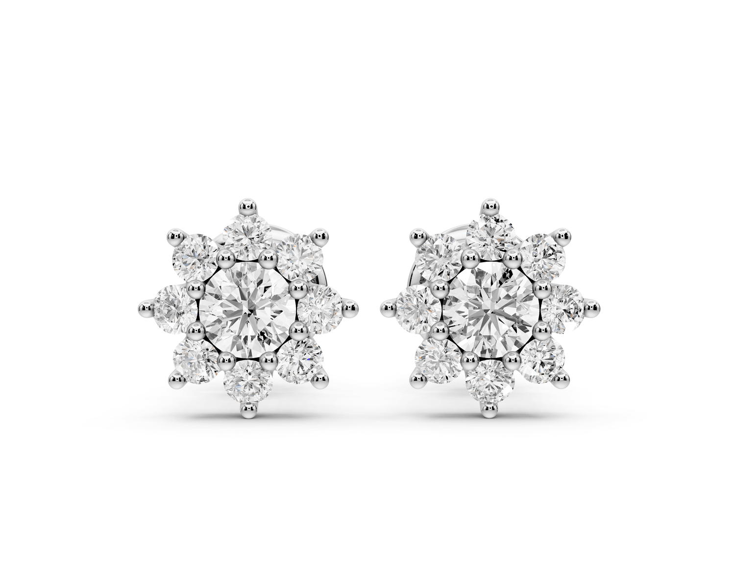 Ivy Earrings White Gold - Mr. Alex Jewelry