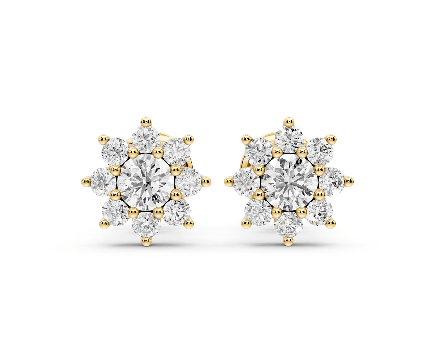 Ivy Earrings Yellow Gold - Mr. Alex Jewelry