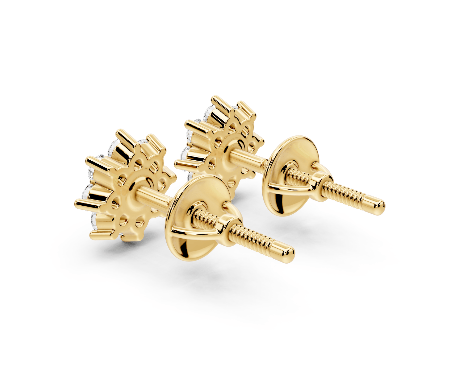Ivy Earrings Yellow Gold - Mr. Alex Jewelry
