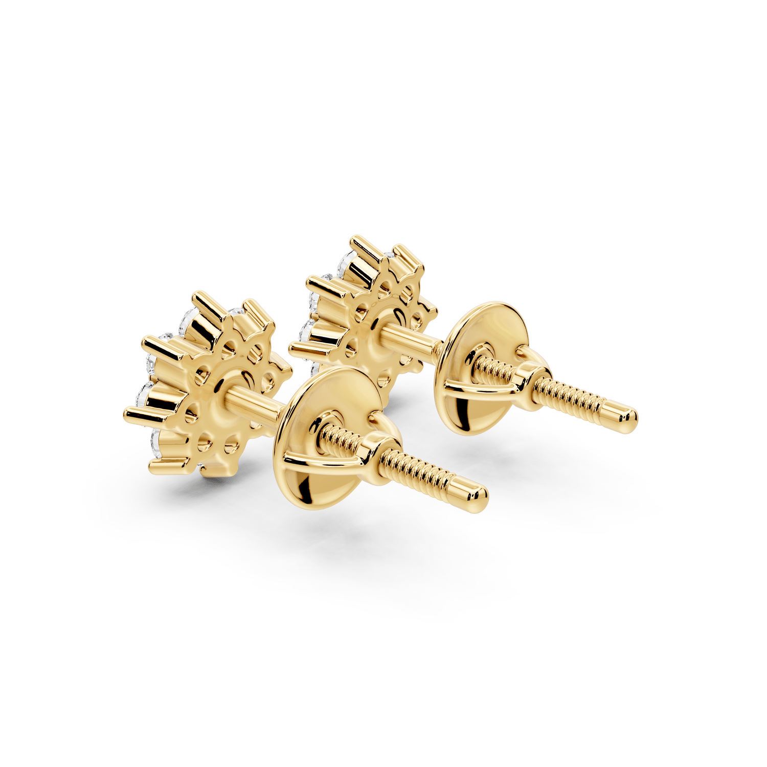 Ivy Earrings Yellow Gold - Mr. Alex Jewelry
