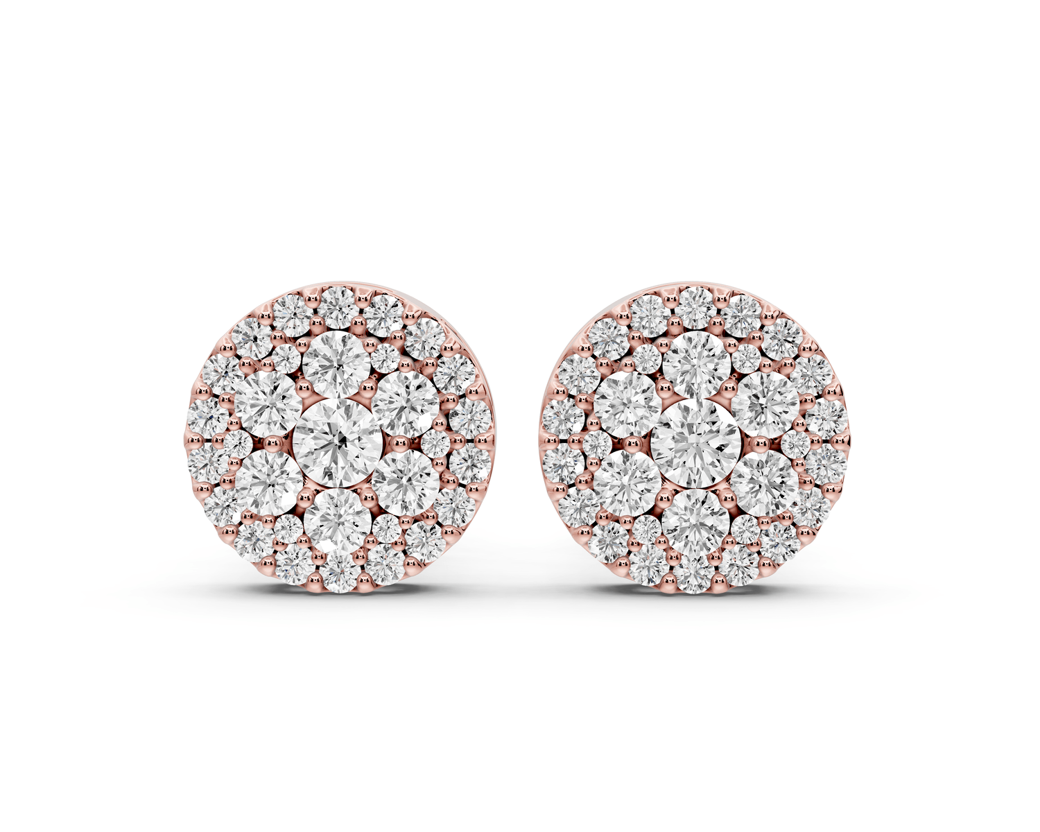 June Earrings Rose Gold - Mr. Alex Jewelry