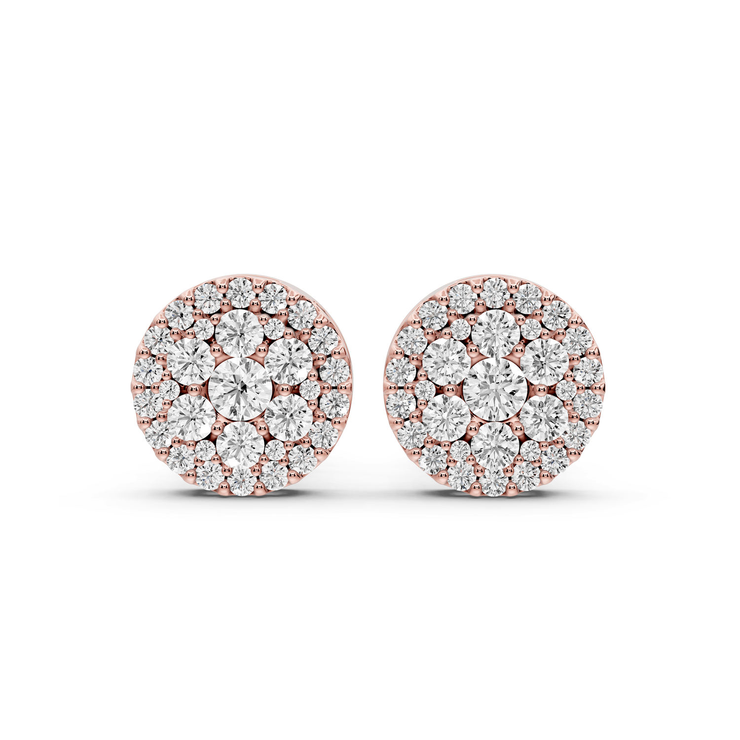 June Earrings Rose Gold - Mr. Alex Jewelry