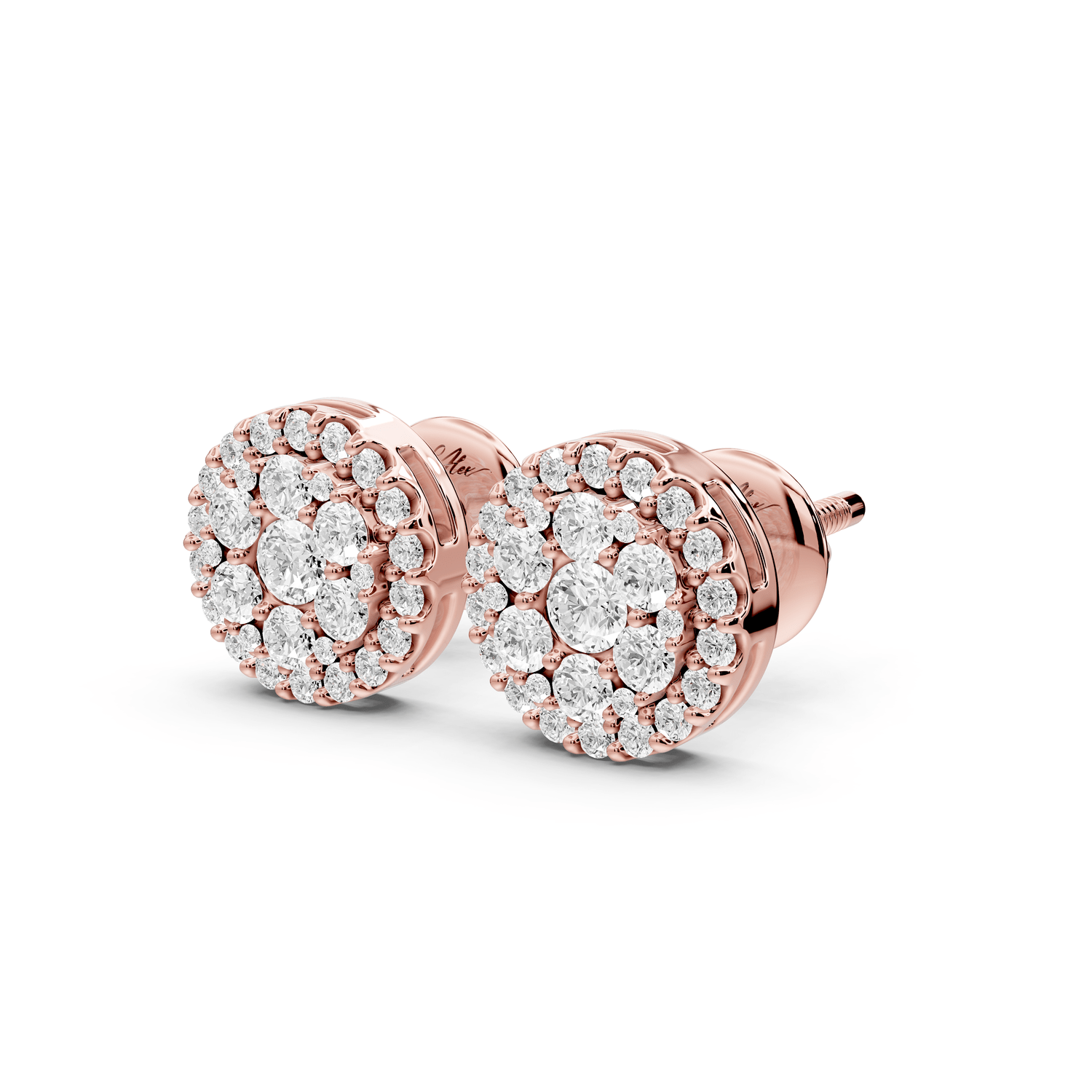 June Earrings Rose Gold - Mr. Alex Jewelry