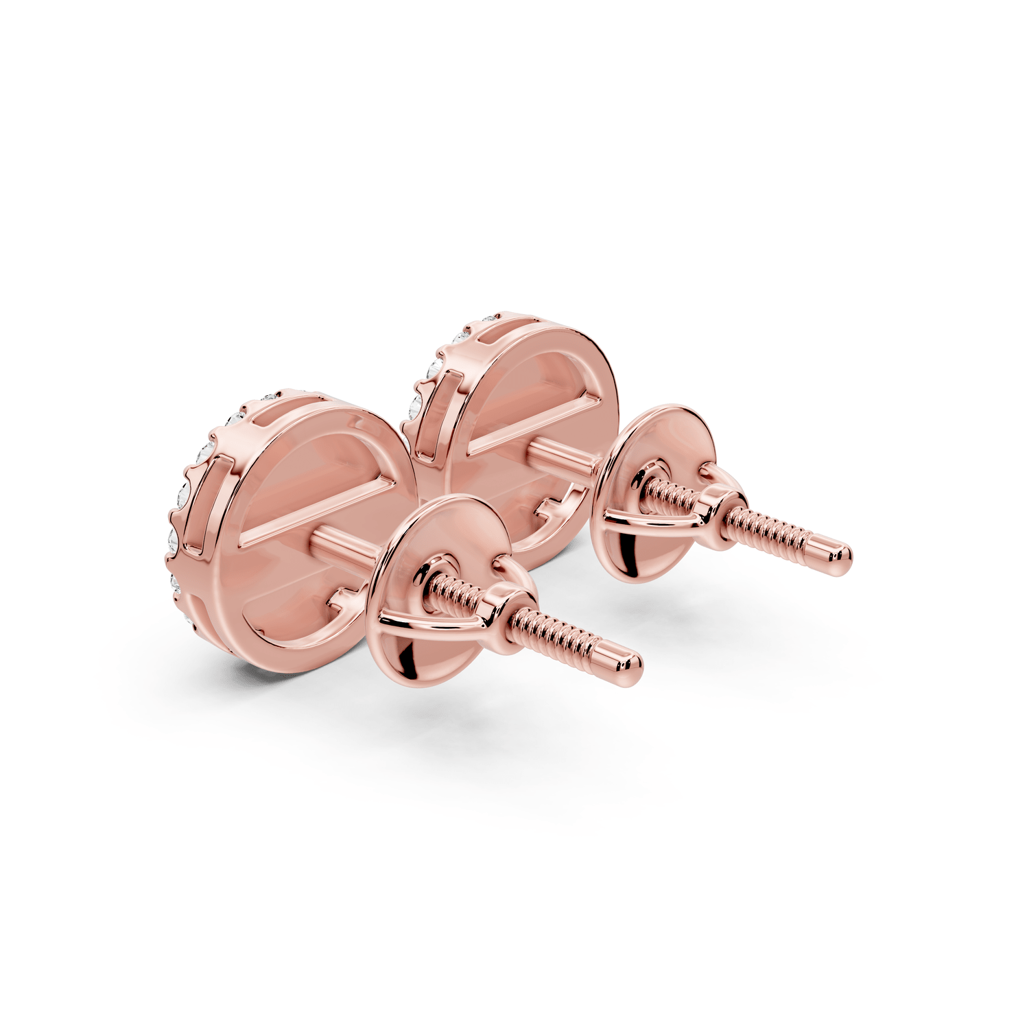 June Earrings Rose Gold - Mr. Alex Jewelry