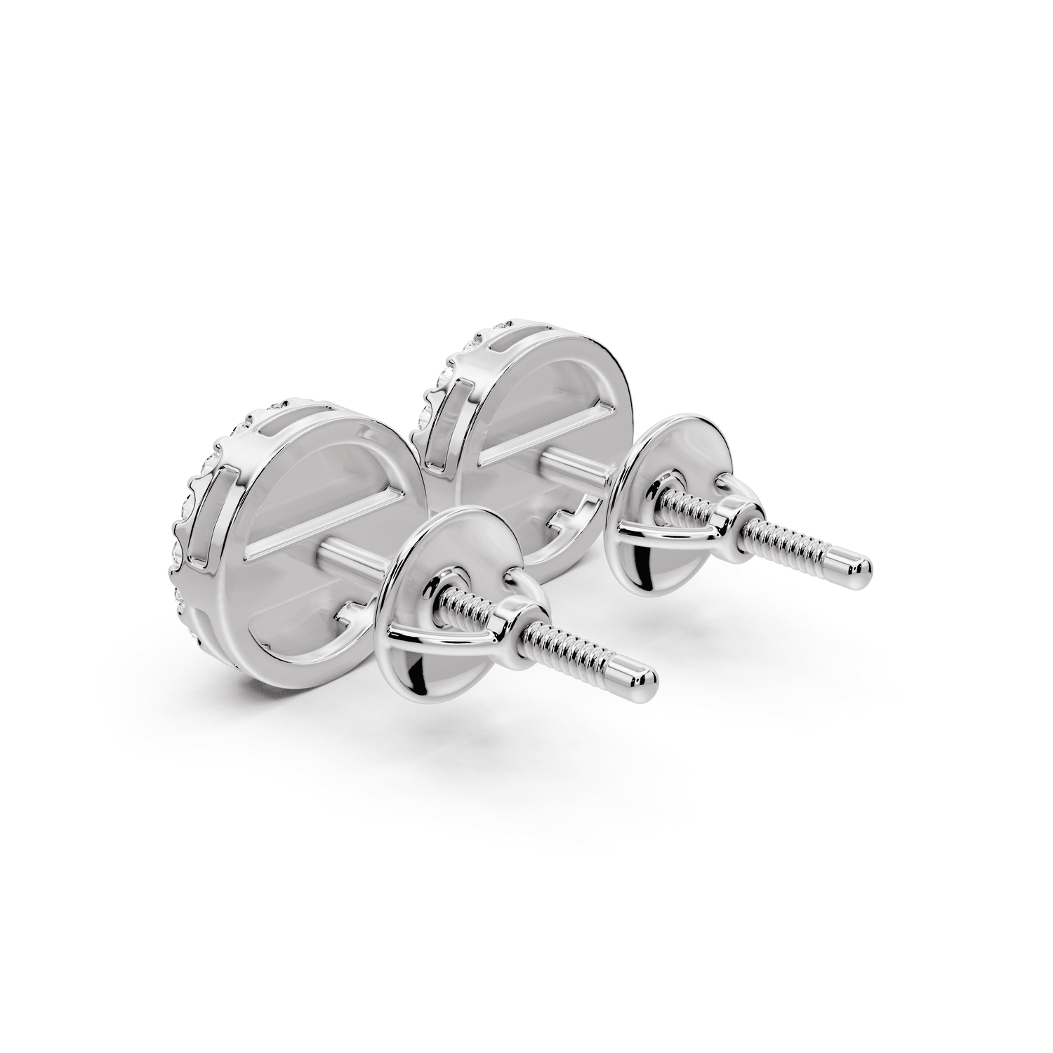 June Earrings White Gold - Mr. Alex Jewelry