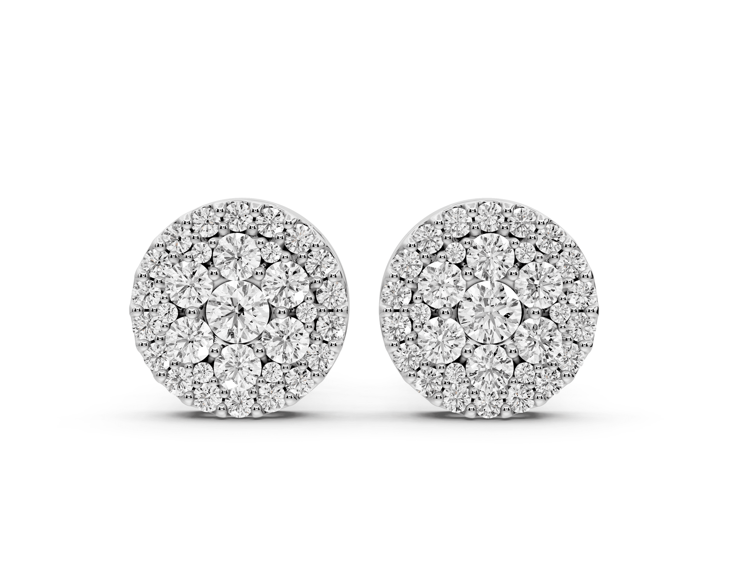 June Earrings White Gold - Mr. Alex Jewelry