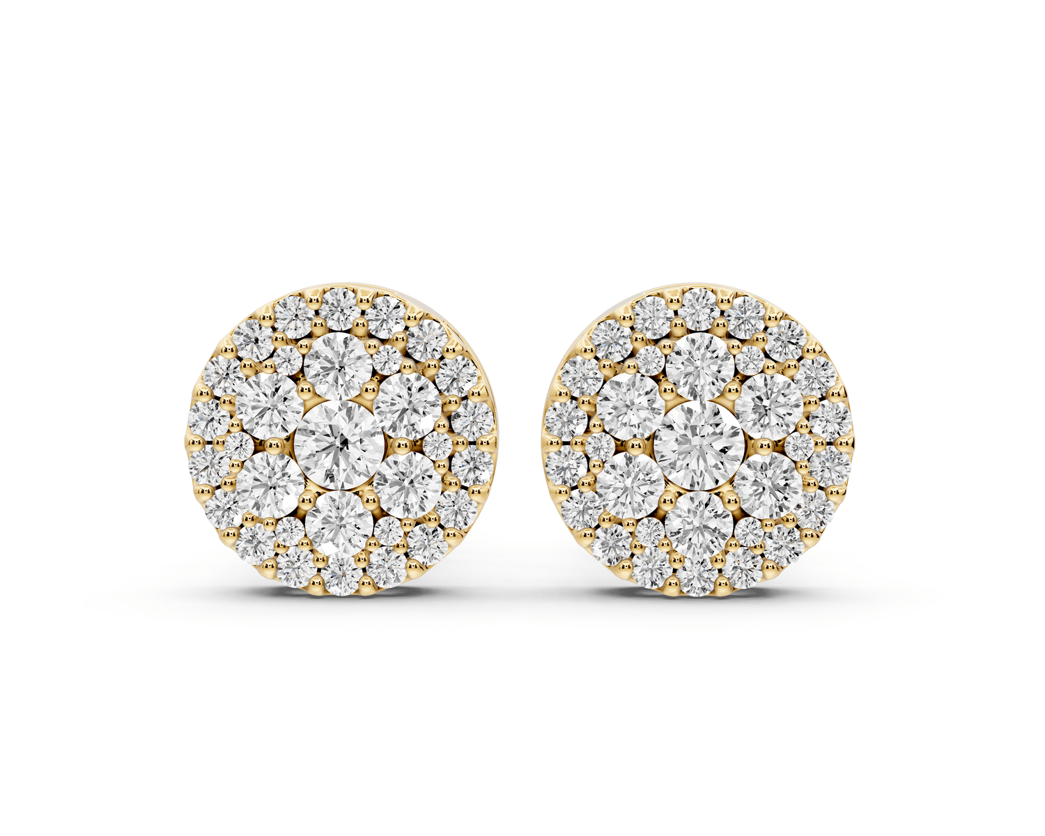 June Earrings Yellow Gold - Mr. Alex Jewelry