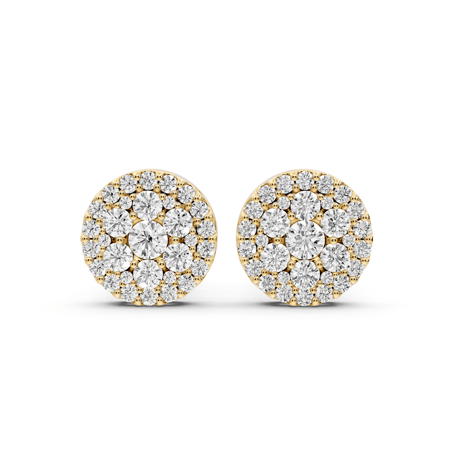 June Earrings Yellow Gold - Mr. Alex Jewelry