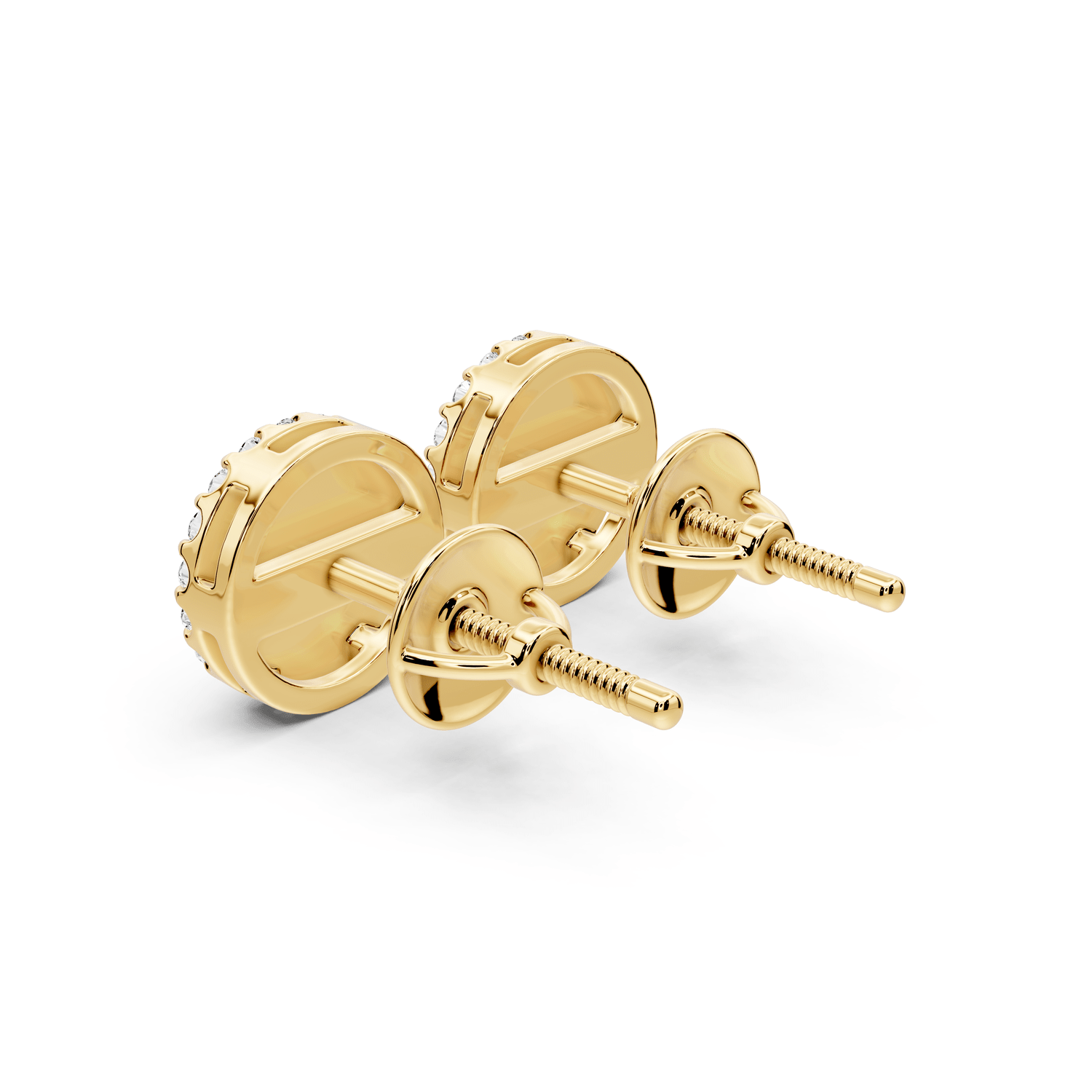 June Earrings Yellow Gold - Mr. Alex Jewelry