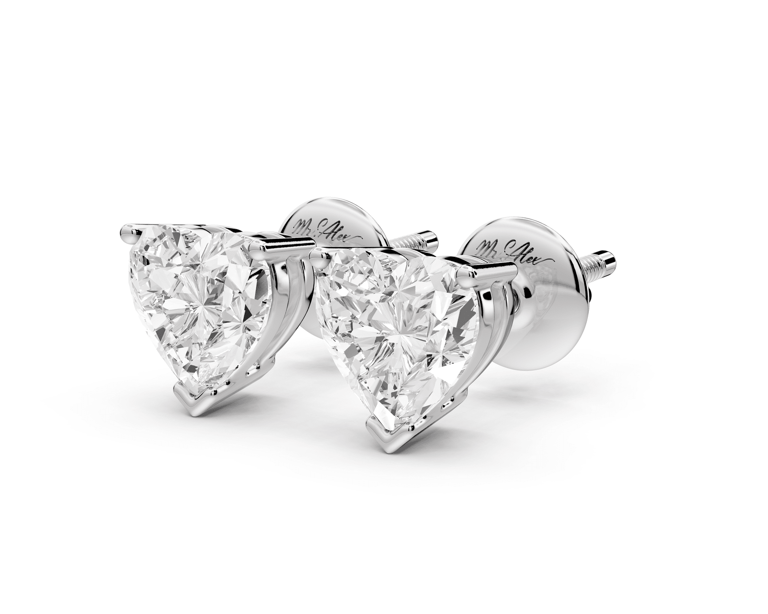 Kira Earrings White Gold - Mr. Alex Jewelry