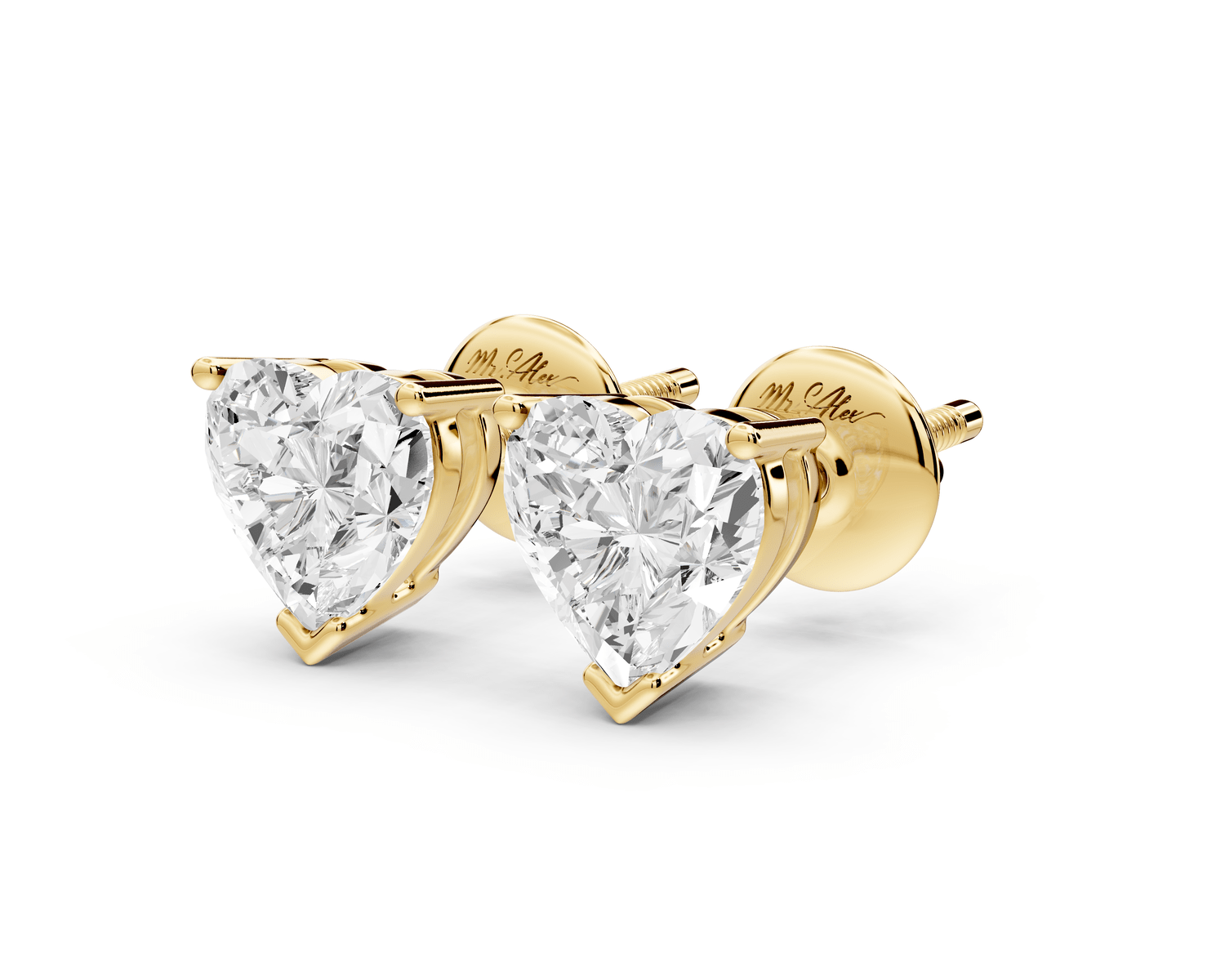 Kira Earrings Yellow Gold - Mr. Alex Jewelry