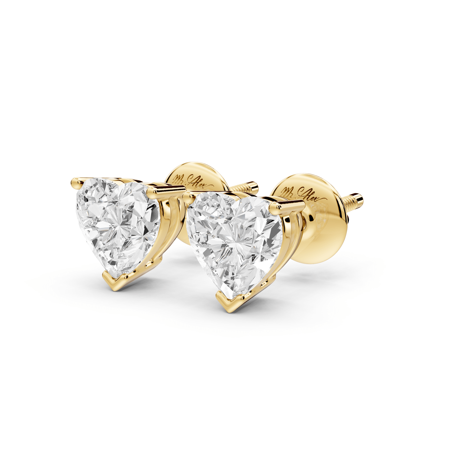 Kira Earrings Yellow Gold - Mr. Alex Jewelry