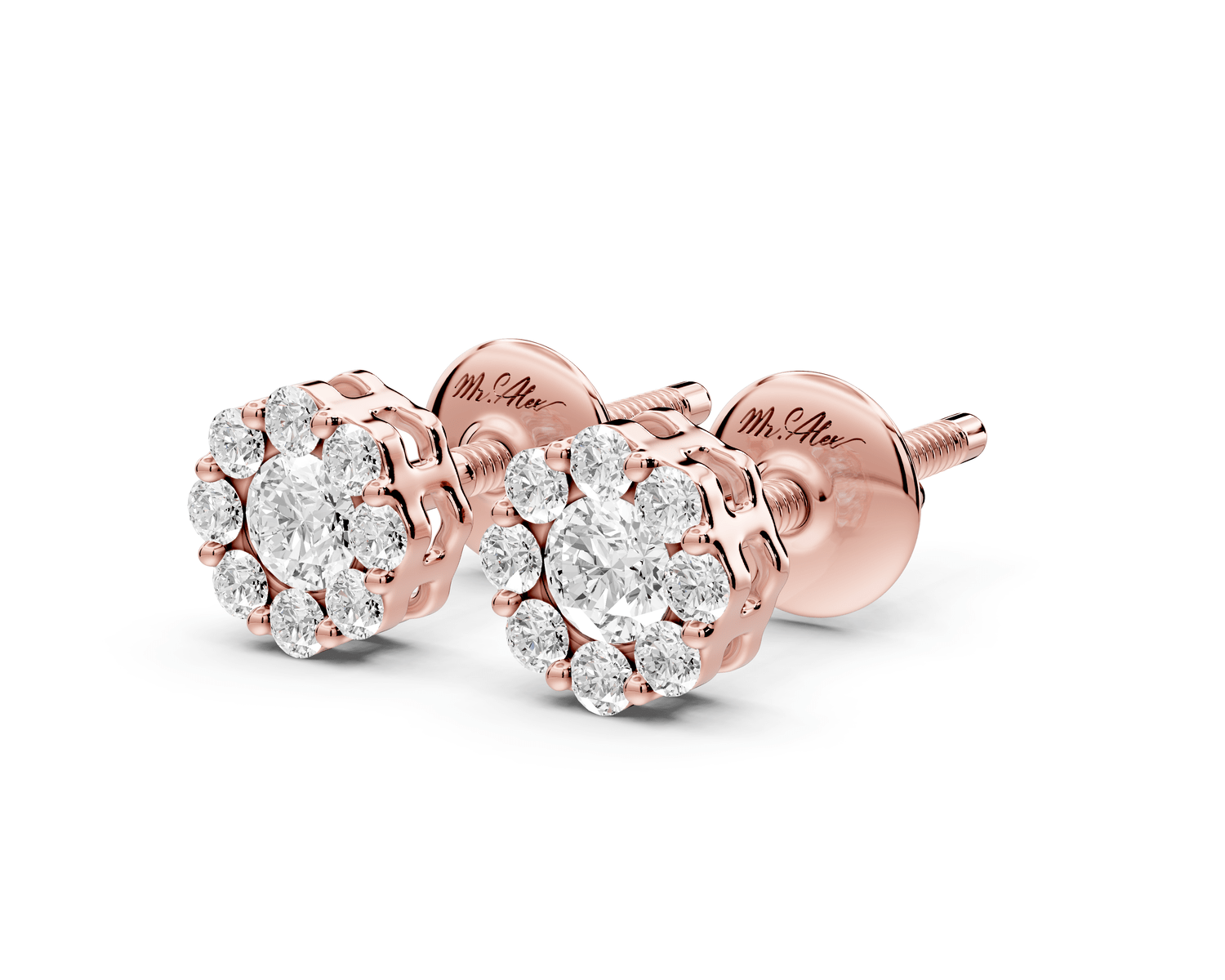 Lana Earrings Rose Gold - Mr. Alex Jewelry
