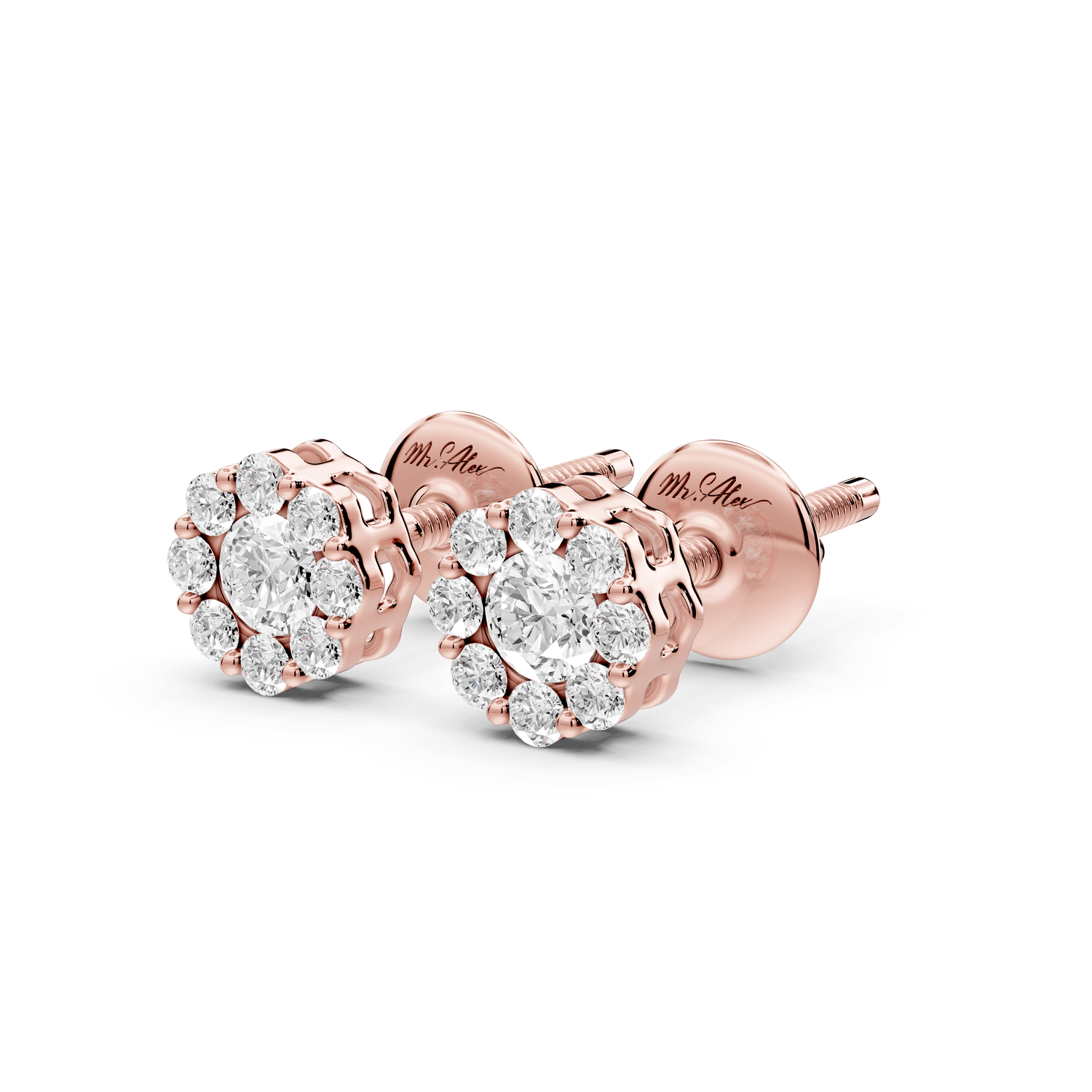 Lana Earrings Rose Gold - Mr. Alex Jewelry