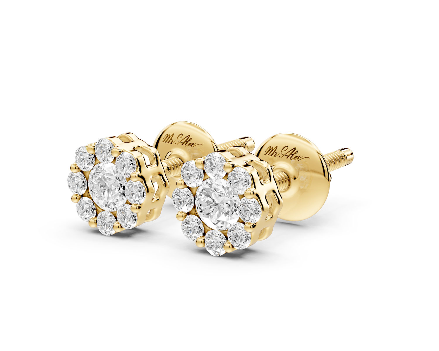 Lana Earrings Yellow Gold - Mr. Alex Jewelry