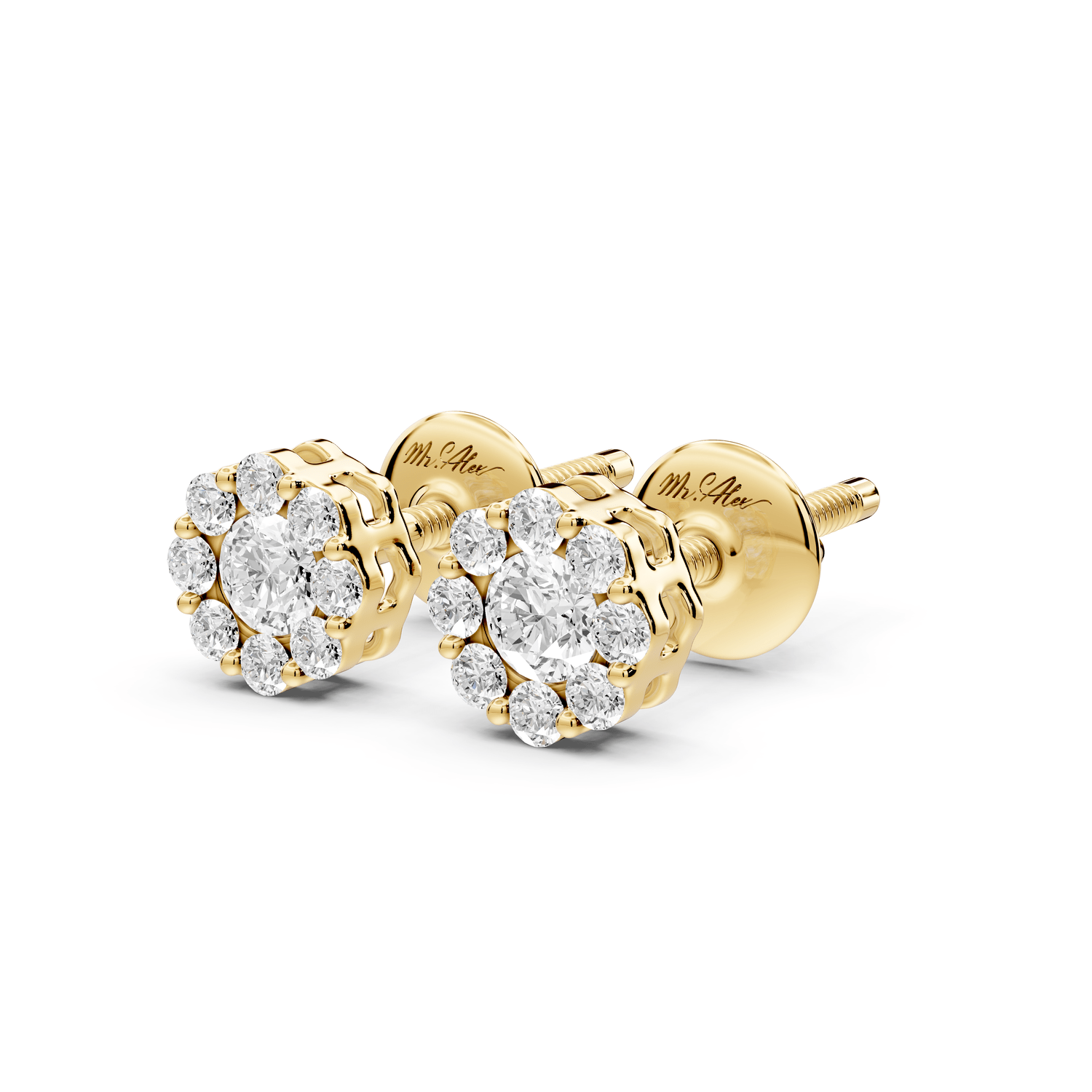 Lana Earrings Yellow Gold - Mr. Alex Jewelry