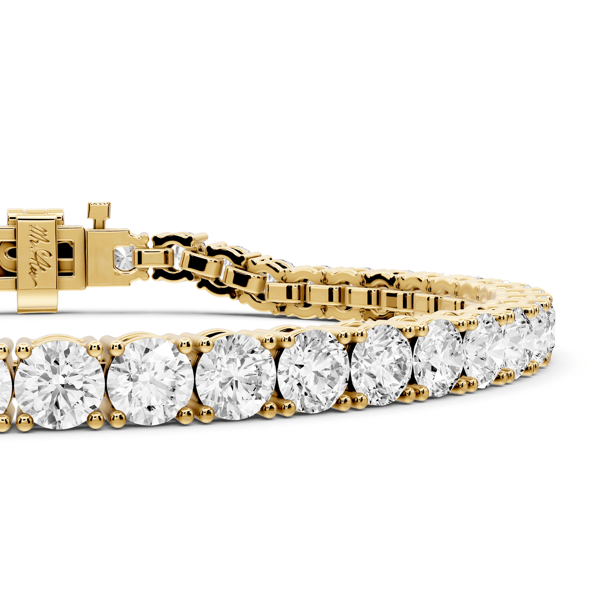 Lena Diamond Tennis Bracelet (4mm) – 14K Yellow Gold - Mr. Alex Jewelry