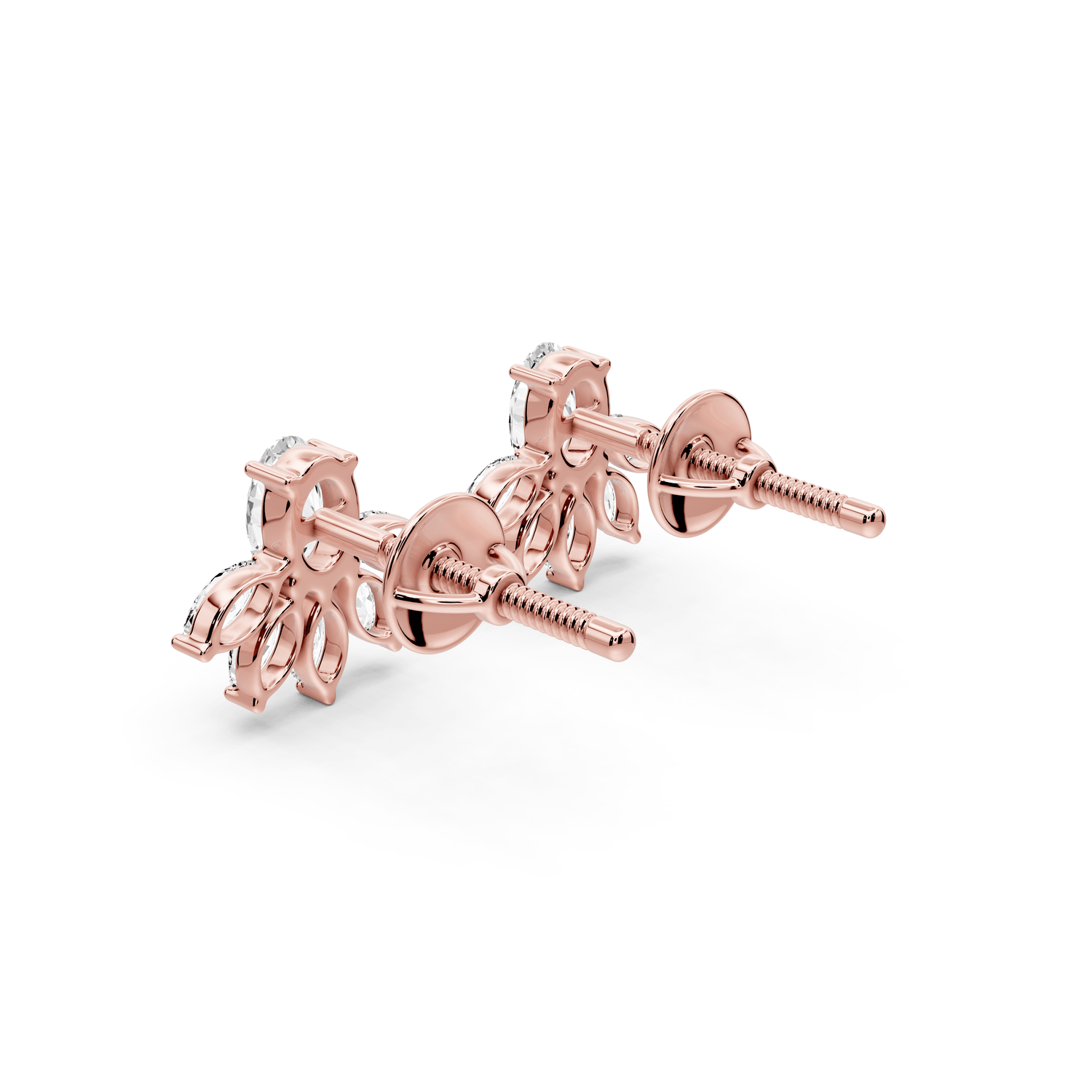 Lexi Earrings Rose Gold - Mr. Alex Jewelry