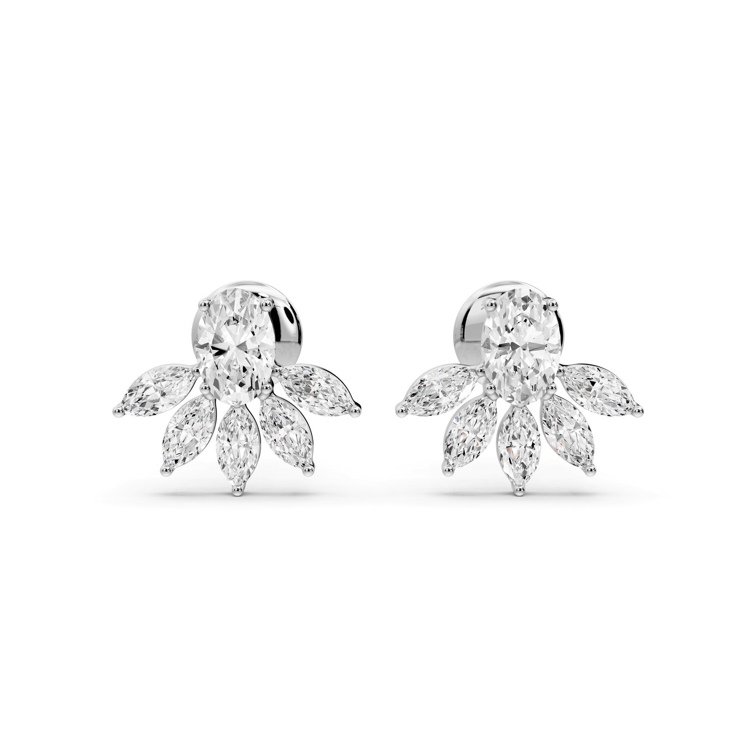 Lexi Earrings White Gold - Mr. Alex Jewelry