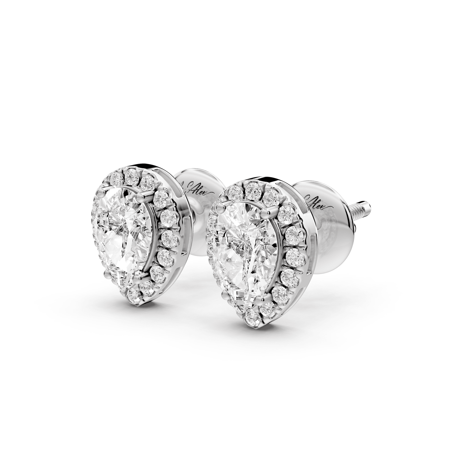 Lila Earrings White Gold - Mr. Alex Jewelry