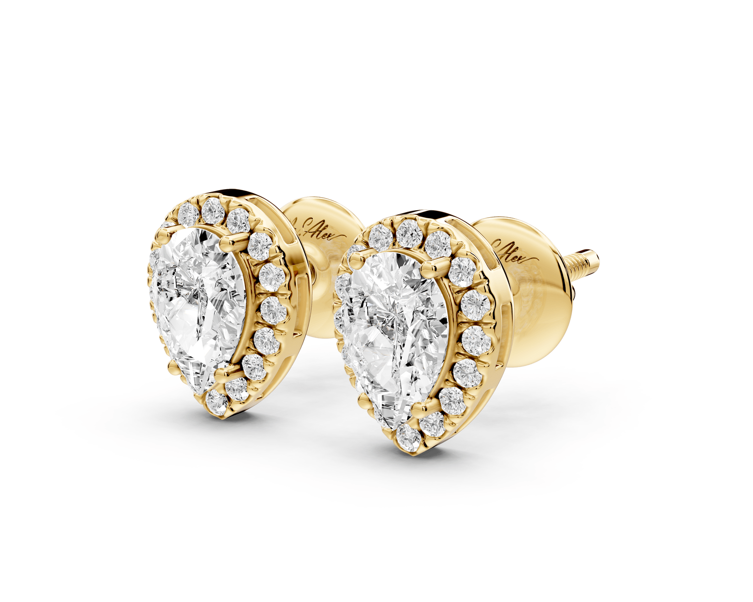 Lila Earrings Yellow Gold - Mr. Alex Jewelry
