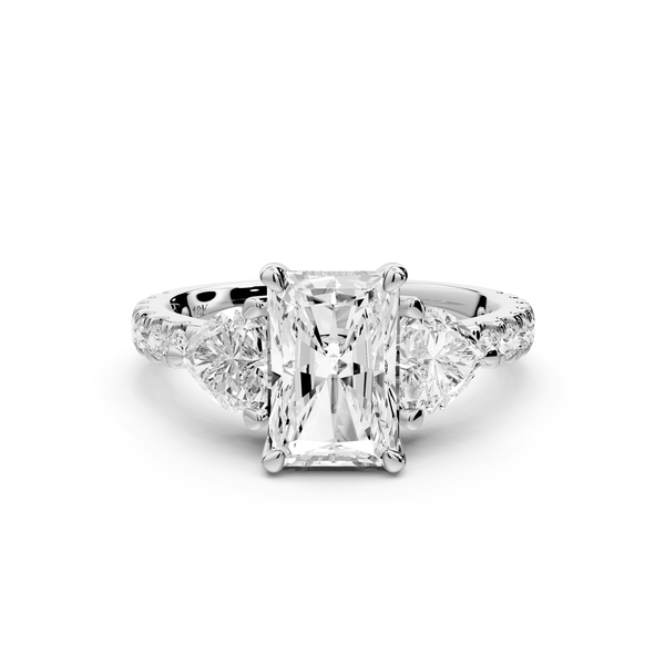 Lily - 2ct Engagement Ring 14k white gold - Mr. Alex Jewelry