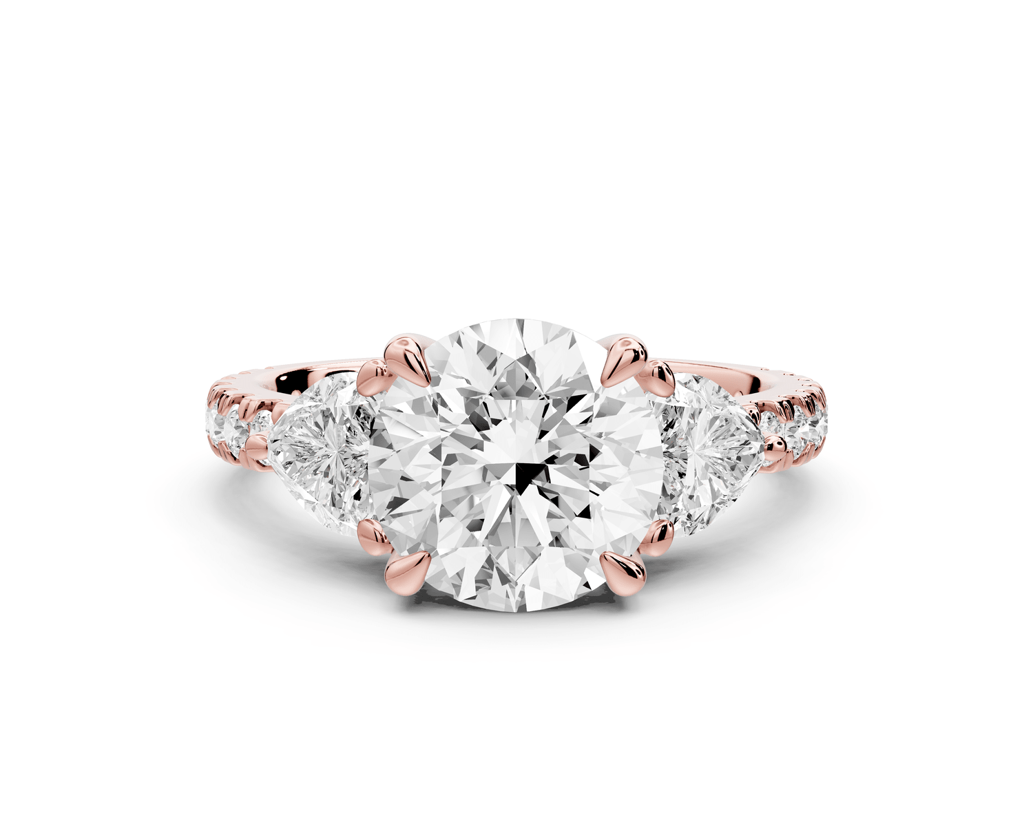 Lily - 2ct Engagement Ring 18k rose gold - Mr. Alex Jewelry