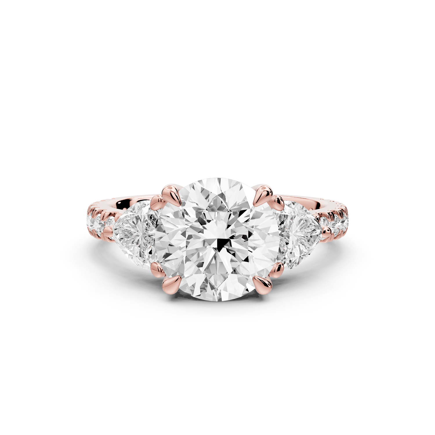 Lily - 2ct Engagement Ring 18k rose gold - Mr. Alex Jewelry