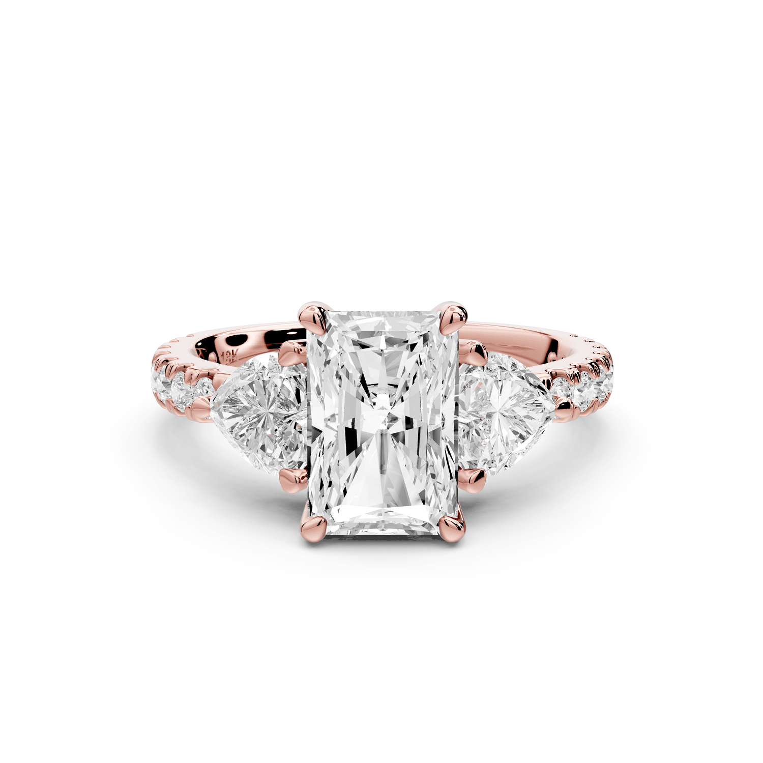 Lily - 2ct Engagement Ring 18k rose gold - Mr. Alex Jewelry