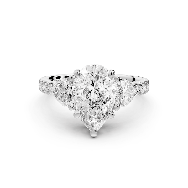 Lily - 2ct Engagement Ring platinum - Mr. Alex Jewelry