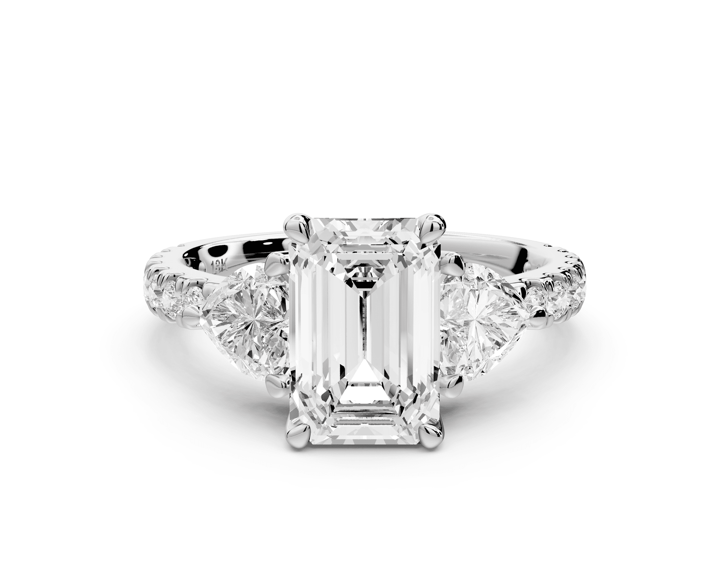 Lily - 2ct Engagement Ring platinum - Mr. Alex Jewelry