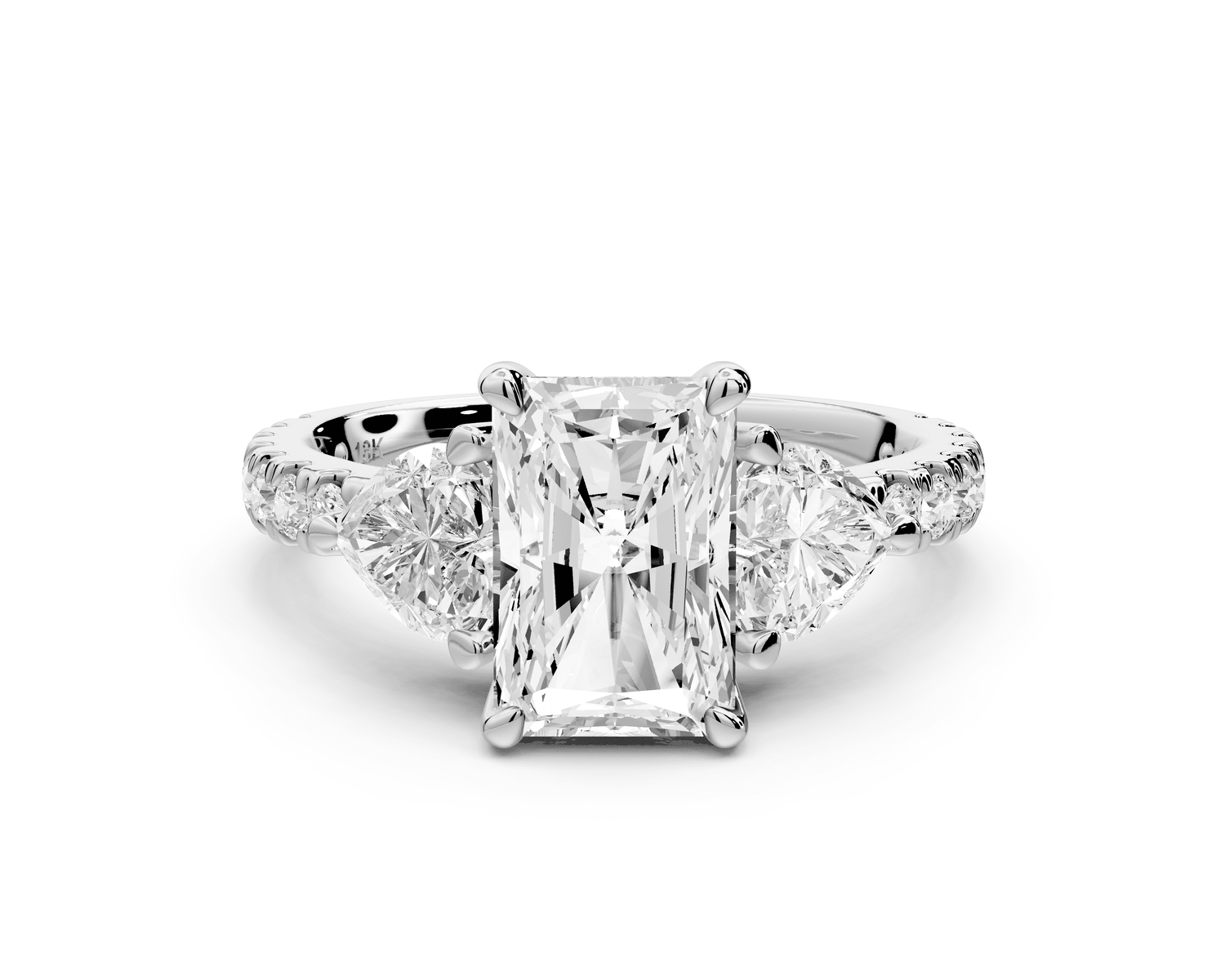 Lily - 2ct Engagement Ring platinum - Mr. Alex Jewelry